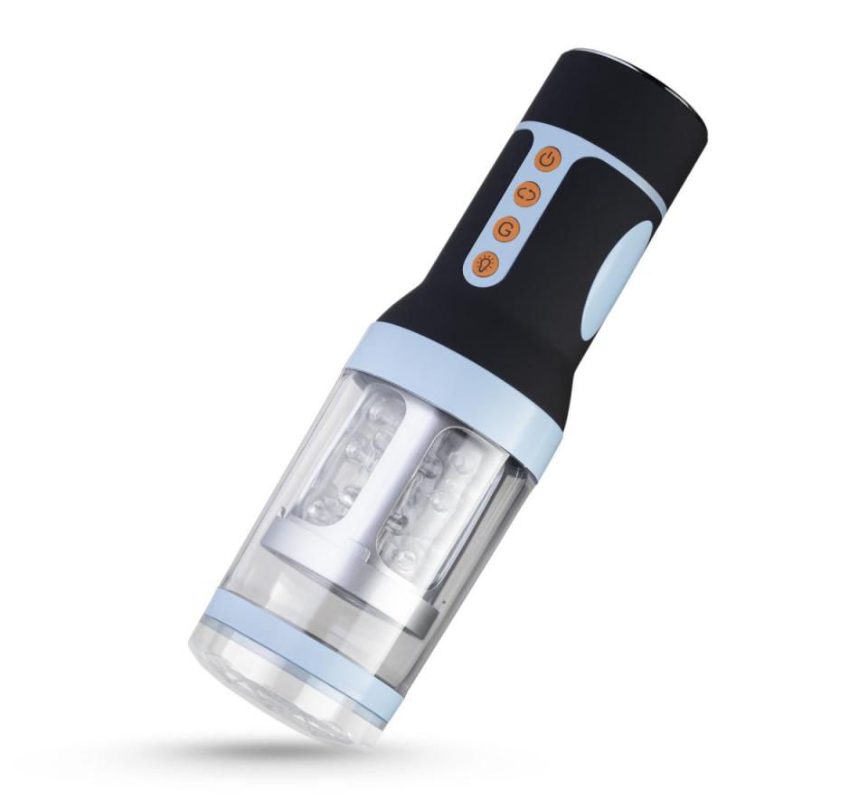 The CRUIZR CM04 masturbator is a discrete penis stimulator t... Cruizr - CM04 Rotating Masturbator - Black photo-4