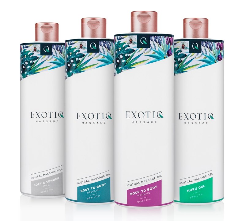 Enjoy a wonderful massage with Exotiq Nuru Gel. This gel has... Exotiq - Nuru Massage Gel - 500ml photo-4