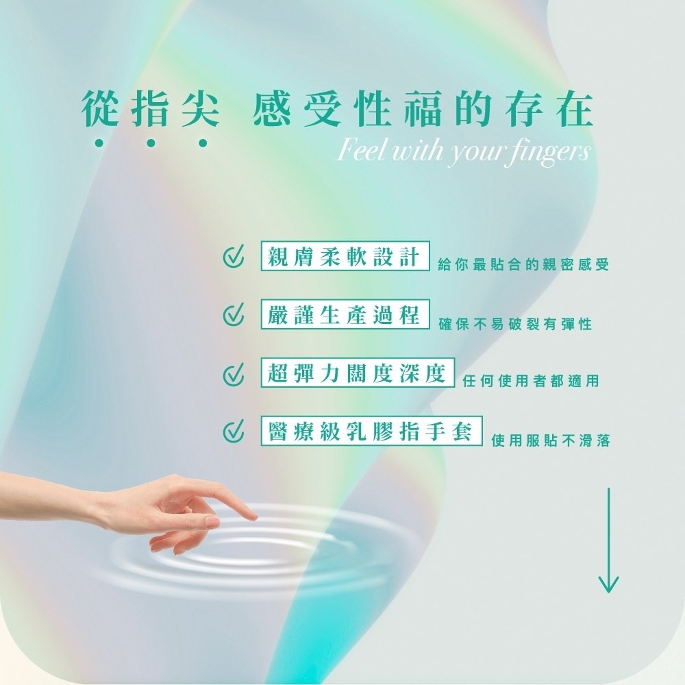 Play & Joy - Finger Condom Hyaluronic Acid 25's Pack photo-7