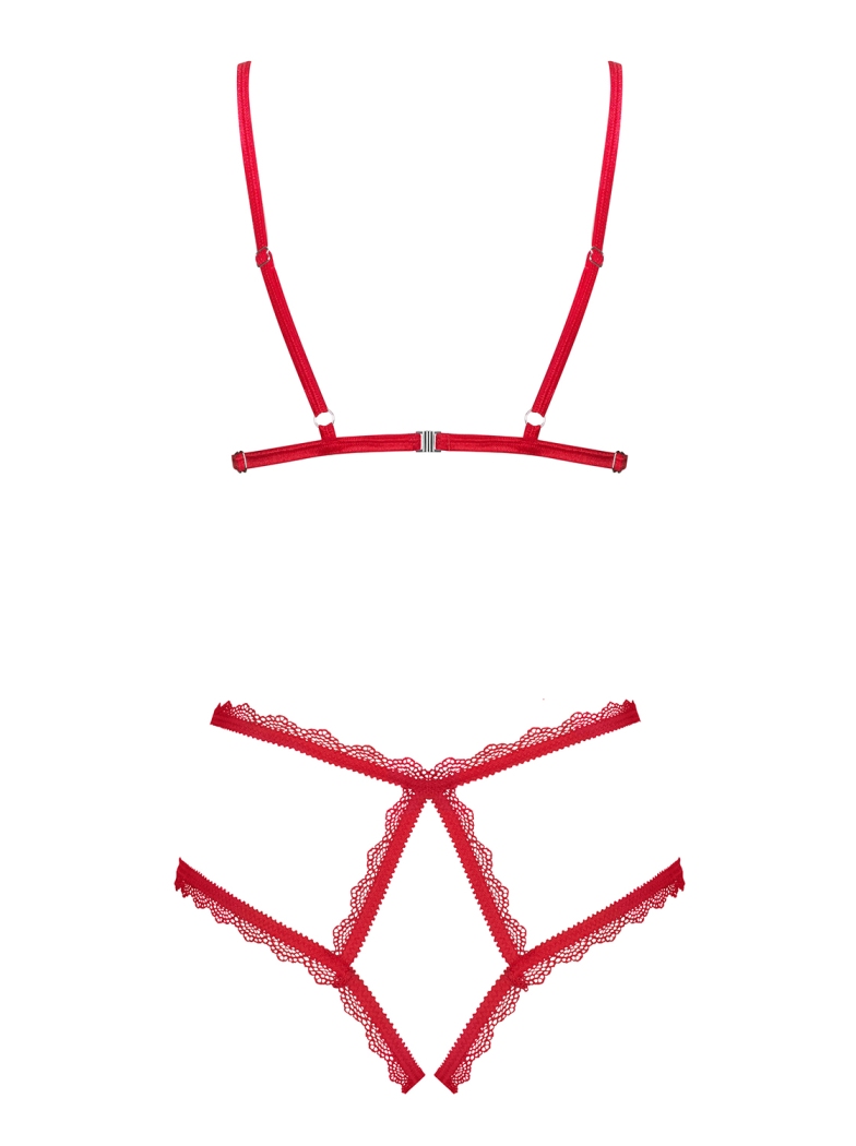 If you want to surprise your man with something hot this hol... Obsessive - Merrynel Christmas Teddy - Red - S/M photo-6