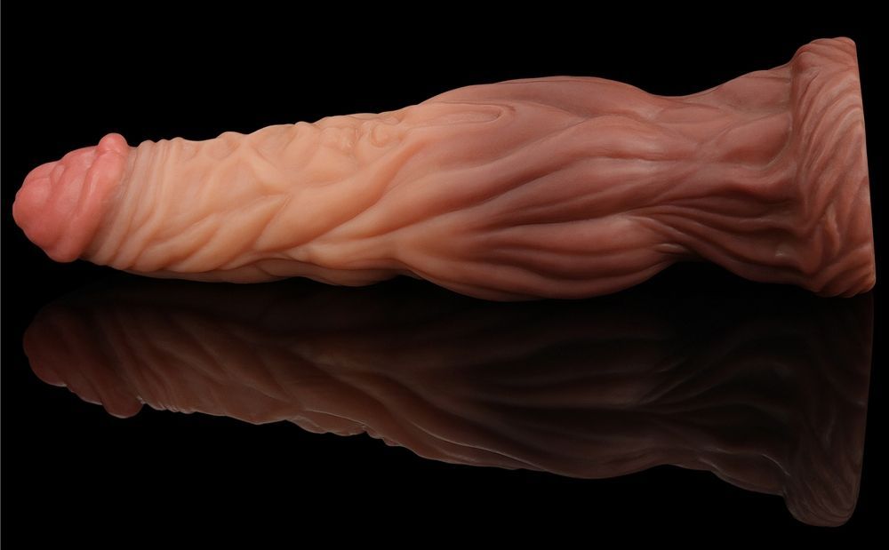 Built to deliver the most lifelike satisfaction, Love Toy Ki... Lovetoy - 9.5" Dual Layered King Sized Cock photo-10