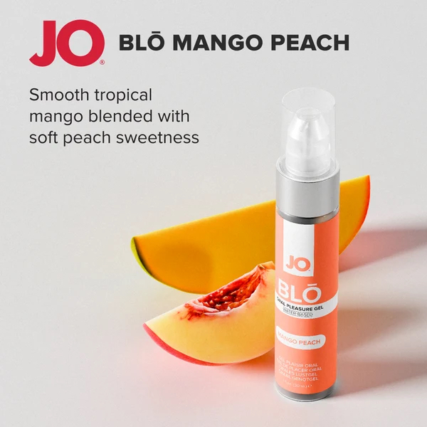 JO - Blo 芒果桃味口交凝胶 - 30ml 照片-8