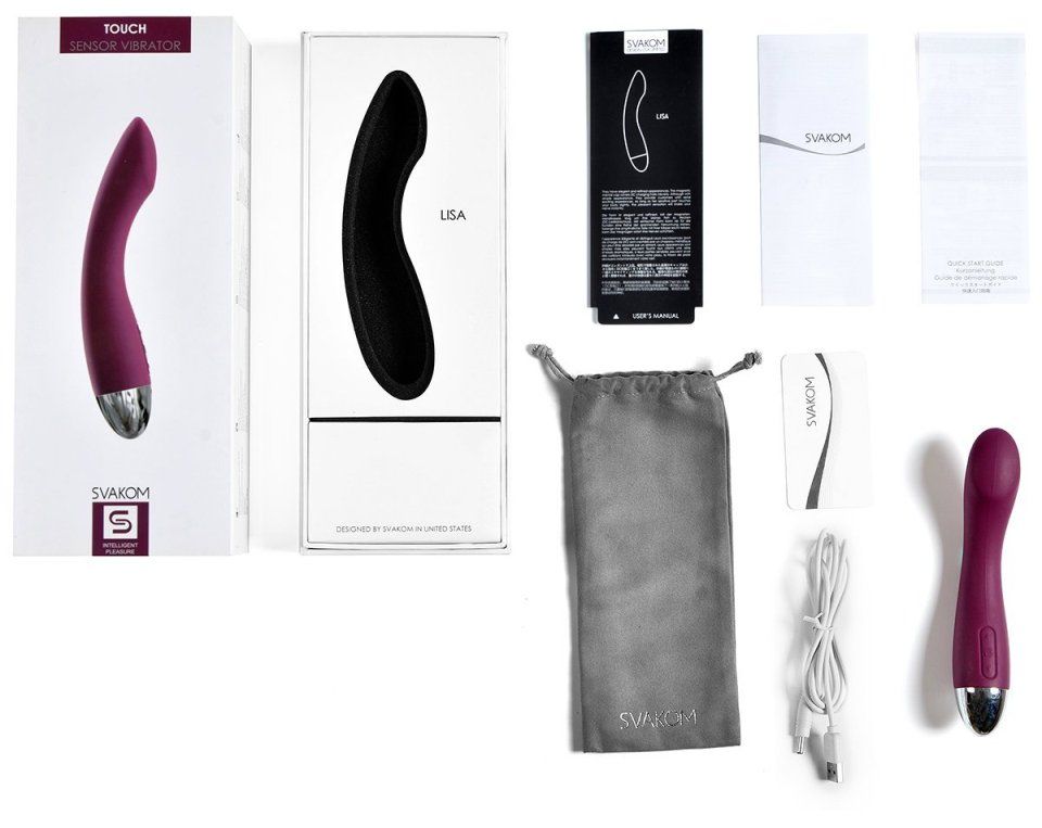 Lisa has a SVAKOM intelligent mode which highly imitates the... Svakom - Lisa Touch Sensor Vibrator - Purple photo-10