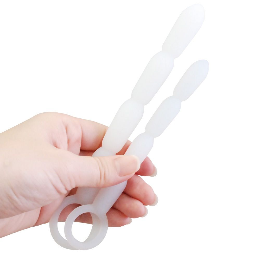Simulated experiences that feeling when putting suppository!... A-One - Bead - White photo-5
