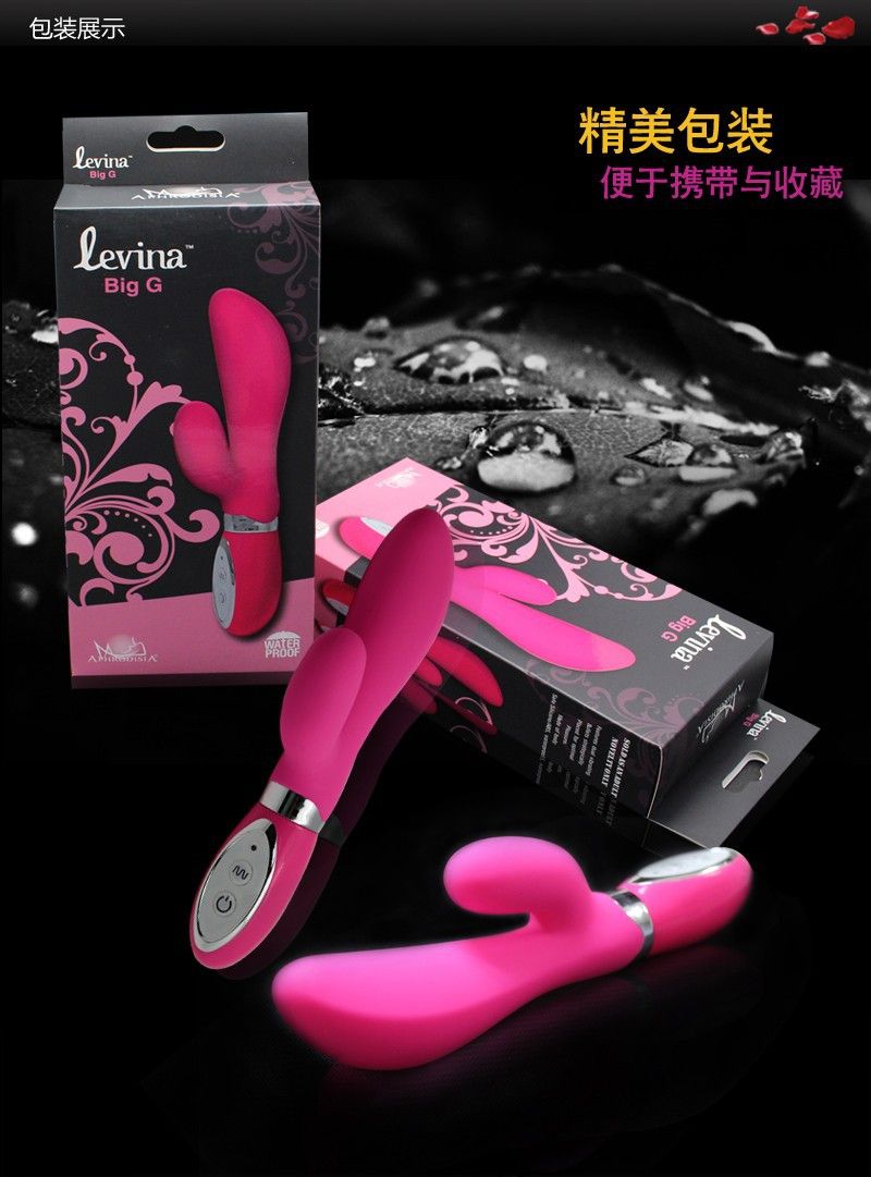 The Levina Big G Vibrator is a gorgeous mini rabbit. It is m... Aphrodisia - Levina Big G - Rose photo-10