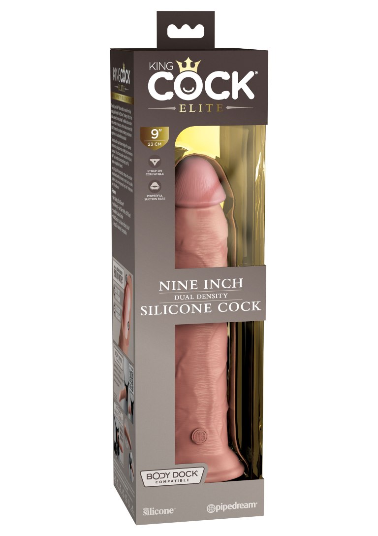 King Cock - 9" Elite Cock - Flesh photo-7