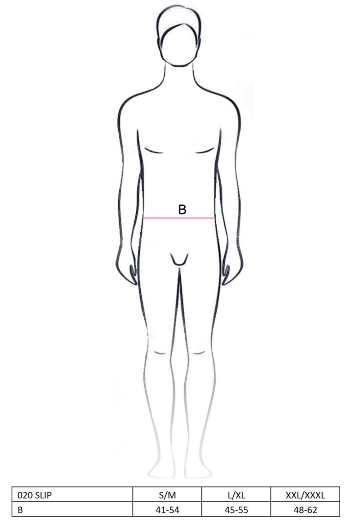 Sexy male waiter costume for role play in the bedroom
Mater... Passion - Men's Slip 020 - Black - S/M photo-3