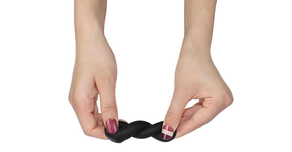 Lovetoy - Ultra Soft Cock Ring - Black photo-4