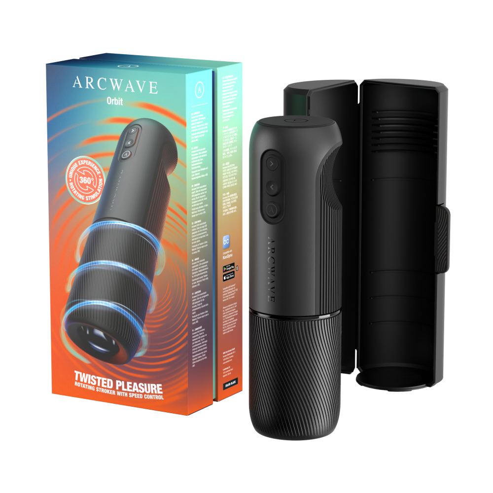 Arcwave - Orbit 360°旋转电动飞机杯 - 黑色 照片-27
