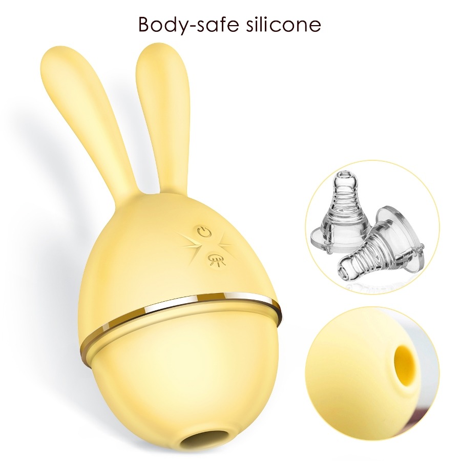 Lovely cute rabbit design
360 Full coverage sucking
10 suck... Erocome - Leporis Rabbit - Yellow photo-7