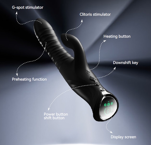 As the first dual-stimulating rabbit massager from the ZALO ... Zalo - Mose 2 Heating Rabbit Thruster - Ivory White photo-11