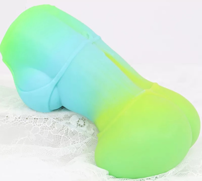 Soft silicone doll-shape masturbator
Material: Liquid sili... FAAK - Swim Masturbator 1192g - Blue photo-4