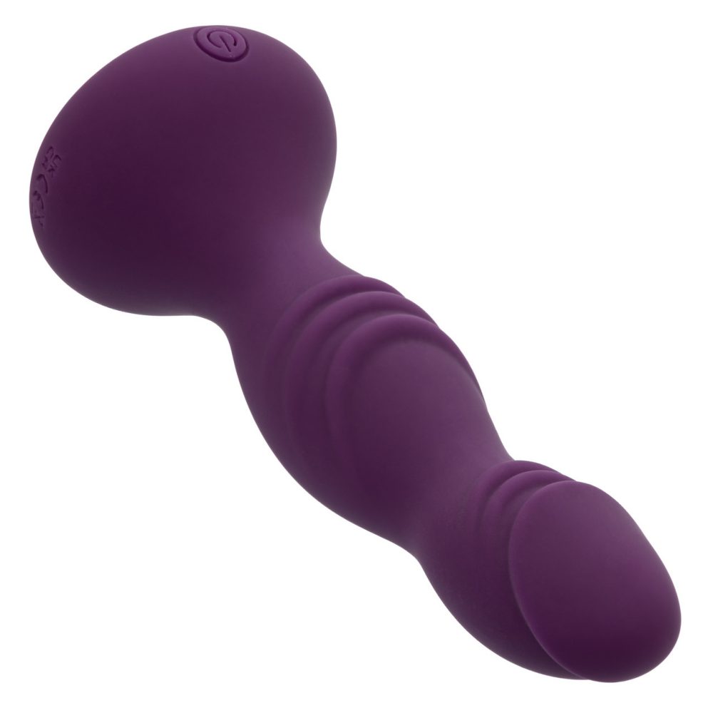 CEN - Deep Stud Vibro Plug - Purple 照片-5