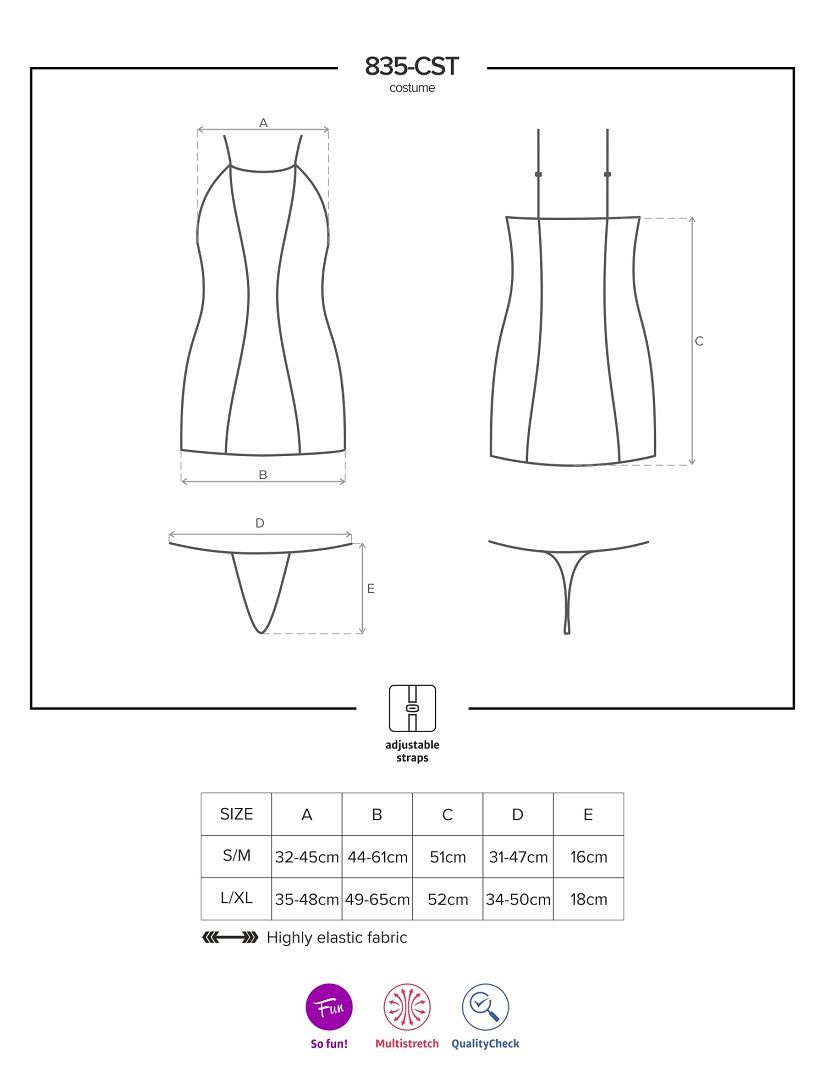 Obsessive - 835-CST-1 devil costume - S/M photo-11