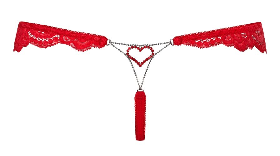 Look at this hot, red thong! You’re gonna love the adorable ... Obsessive - 829-THO-3 Thong - Red - L/XL photo-6