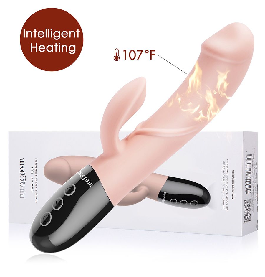 Super vibration with 8 modes - You can use 2 powerful import... Erocome - Crater Plus - Vanilla photo-19