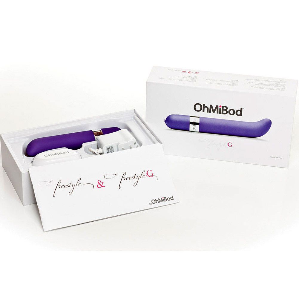 Add some music to your inner :G Note (Ok G-SPOT) wit... OhMiBod - Freestyle G Music Vibrator - Purple photo-4