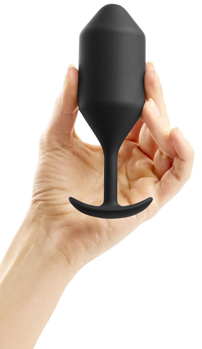 Snug Plugs feature a totally unique torpedo shape. The soft ... B-Vibe - Snug Plug 4 - Black photo-3