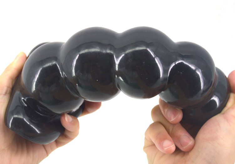 Flexible beads anal plug with suction cup
Material: PVC
Si... FAAK - Beads Anal Plug - Black photo-2