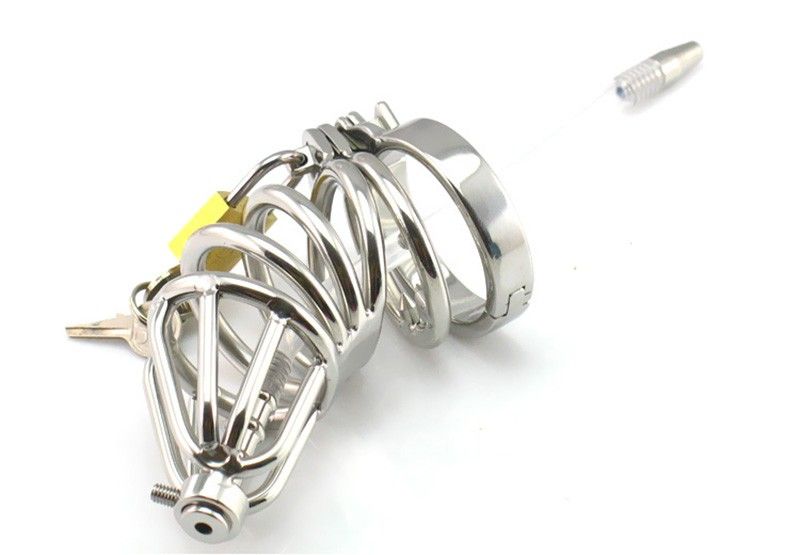 XFBDSM - Stainless Steel Chastity Device Belt 44.4cm photo-2