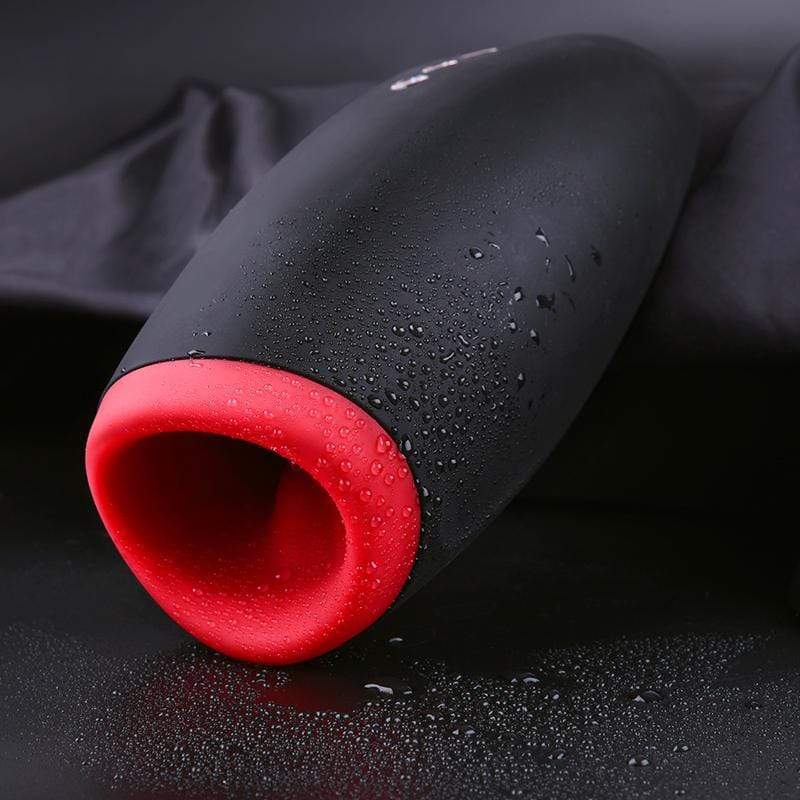 Antlia is a masturbation cup that sucks, squeezes and breath... Erocome - Antlia - Black/Red photo-8