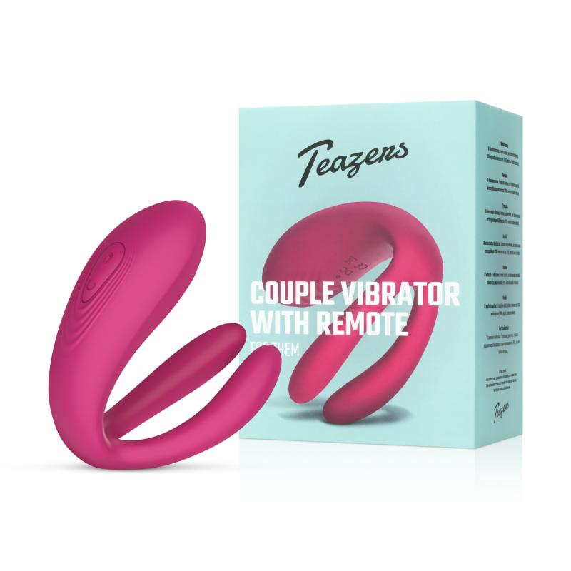Teazers - Couple Vibrator - Pink photo-13