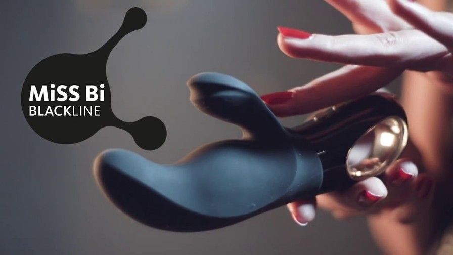 Two rumbling motors. A shape that hugs your curves, hitting ... Fun Factory - Miss Bi - Black photo-16