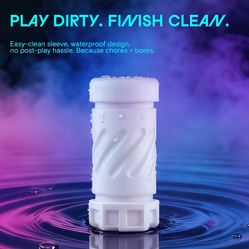 KAOTIK - The Jetpack 旗舰级个性化高速抽插智能飞机杯 - 黑色 照片-14