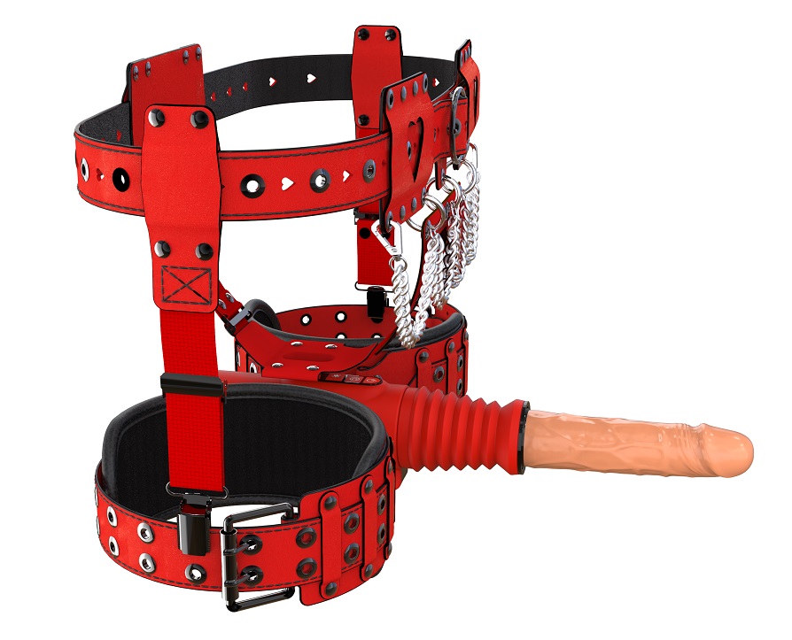 Input voltage: 100-240V,50/60HZ
Rated power: 25W
Reciprocati... Z-Sex - Sex Machine X4 Wearable - Red Flesh photo-4