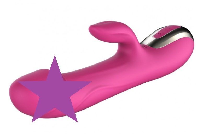 Leten - Thrusting Rabbit Vibrator - Pink photo-2