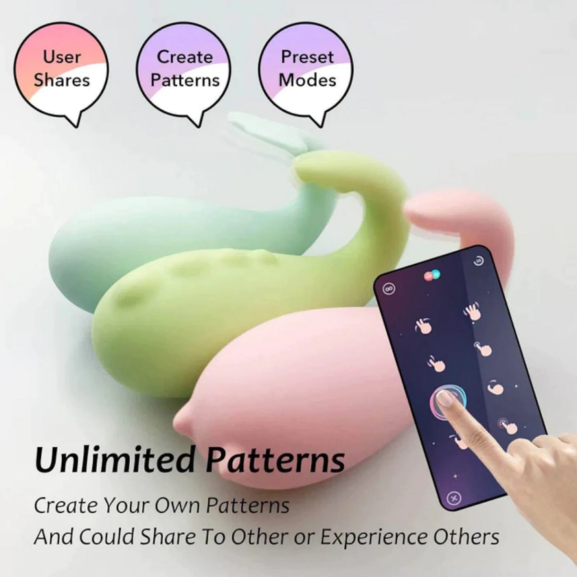 Most powerful Phone Controlled Vibrator, Long-Distance Contr... Monster Pub - Dr. Whale 1X G-Spot Vibrator - Blue photo-5