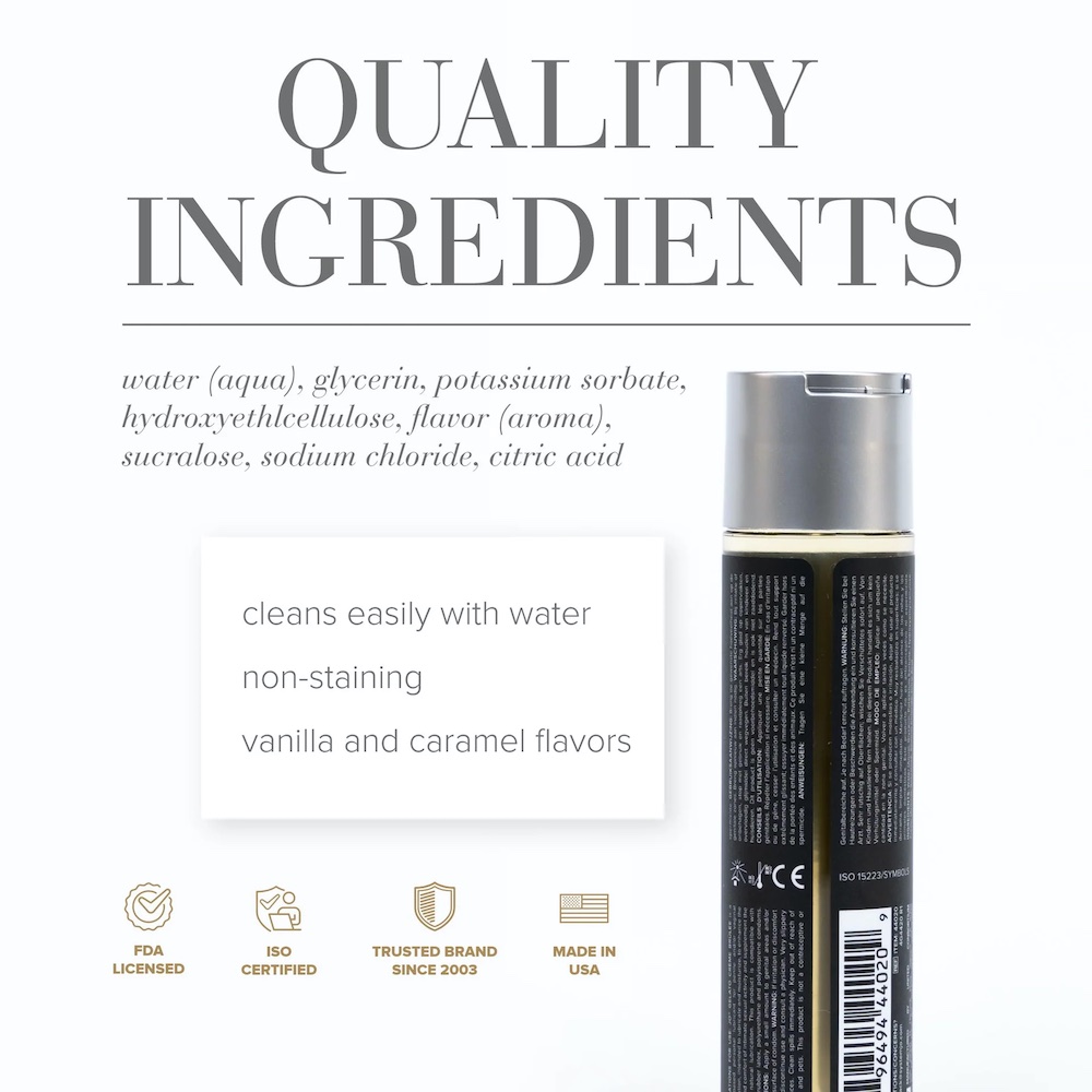 JO® GELATO is a flavored water-based personal lubricant desi... JO - Gelato Creme Brulee Lubricant - 120ml photo-2