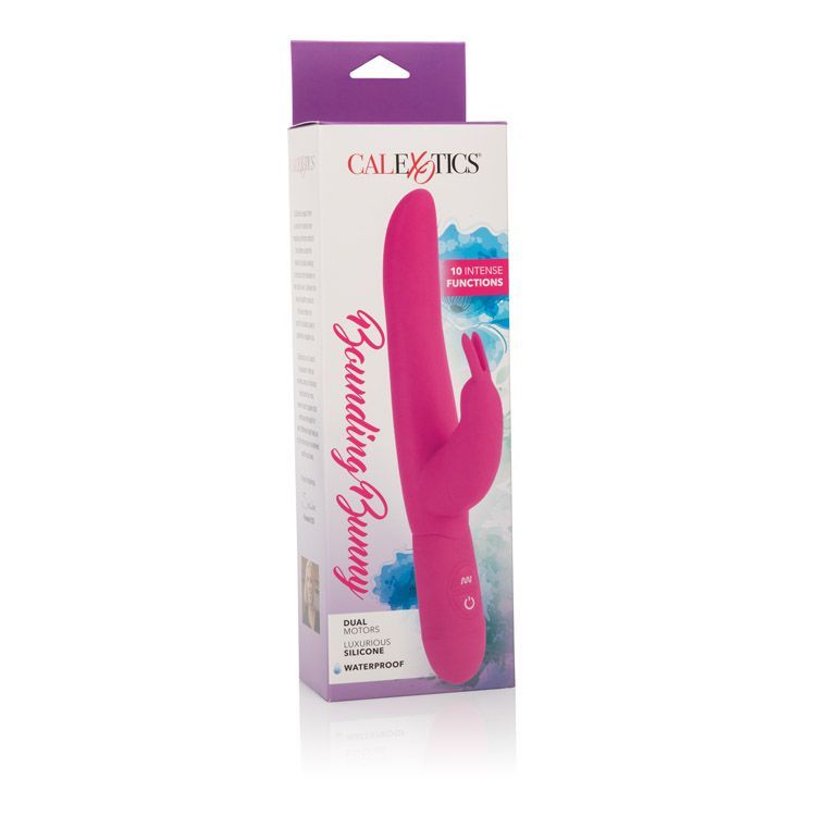 The Posh 10-Function Bounding Bunny is a super-slim, seamles... CEN - Posh Bouncing Bunny Rabbit Vibrator - Pink photo-8