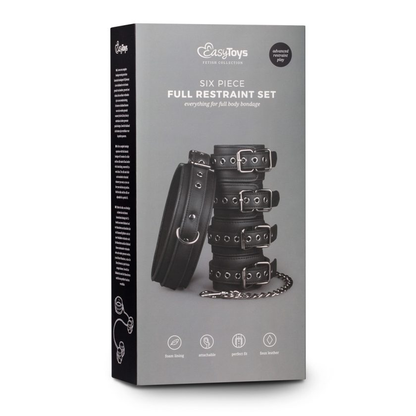 Easytoys - Full Restraint Set - Black photo-8