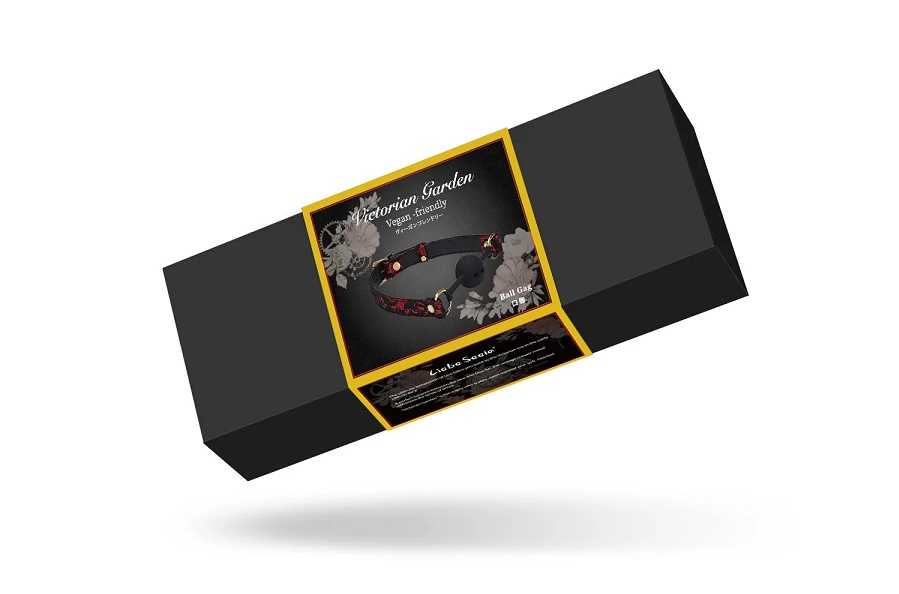 Liebe Seele - Victorian Garden Ball Gag - Red photo-7