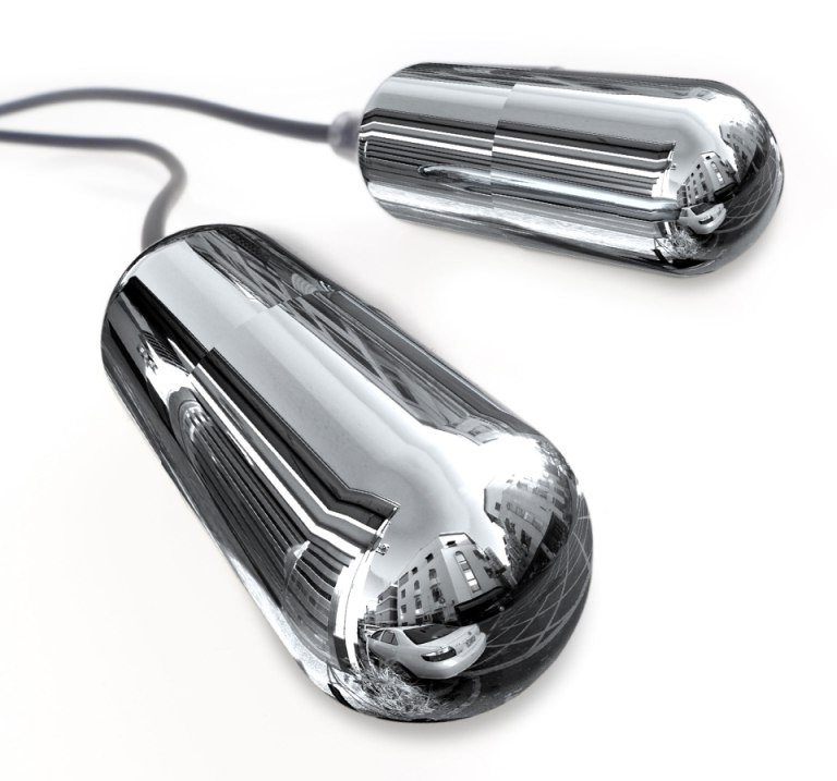 Double the pleasure, double the fun, two vibrating bullets a... Pipedream - Dual Vibrating Ball Teaser - Grey photo-2