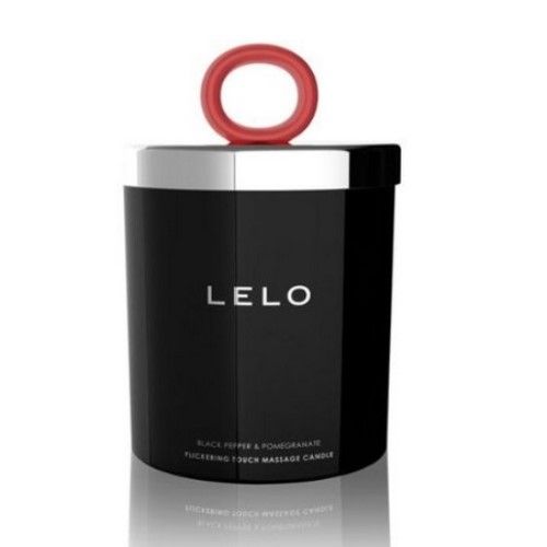 (G) Lelo - Black Pepper & Pomegranate Massage Candle 150g photo