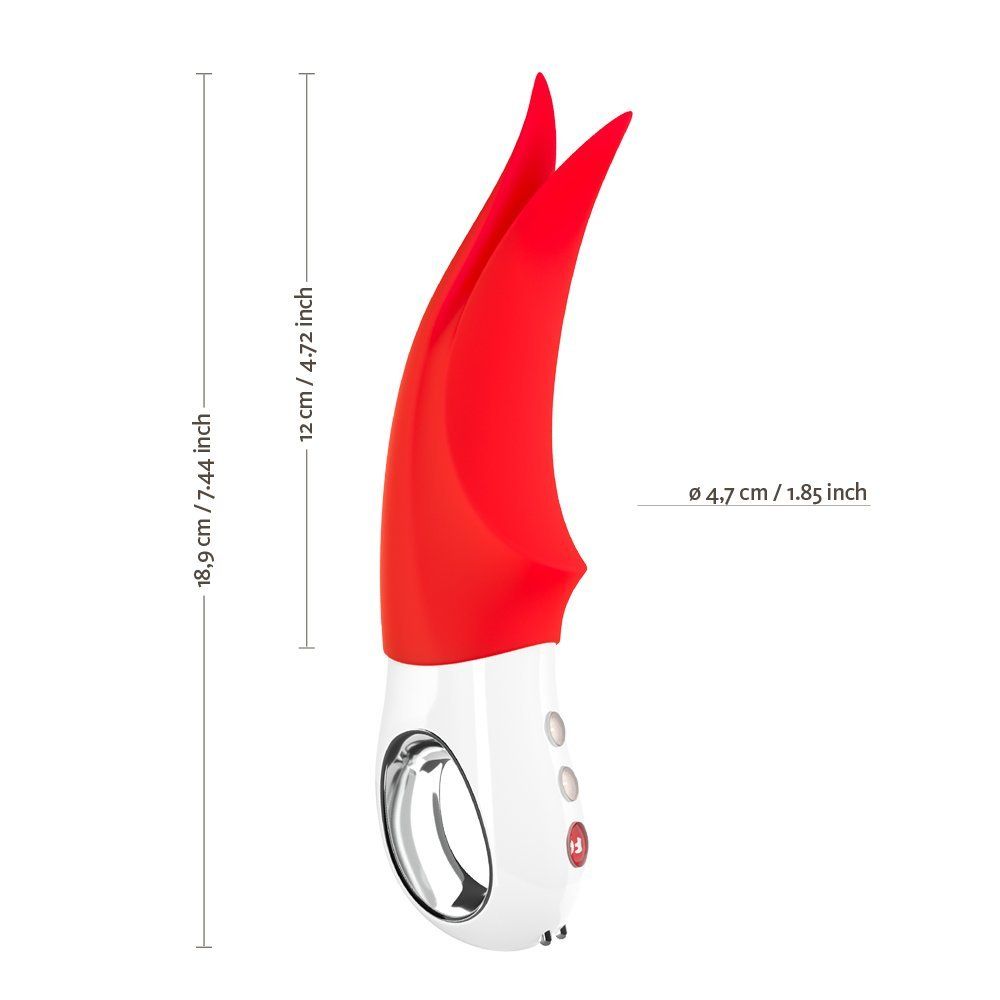 Energize your sex life with this dynamic vibrator! The VOLTA... Fun Factory - Volta Vibe - Neon Orange photo-6