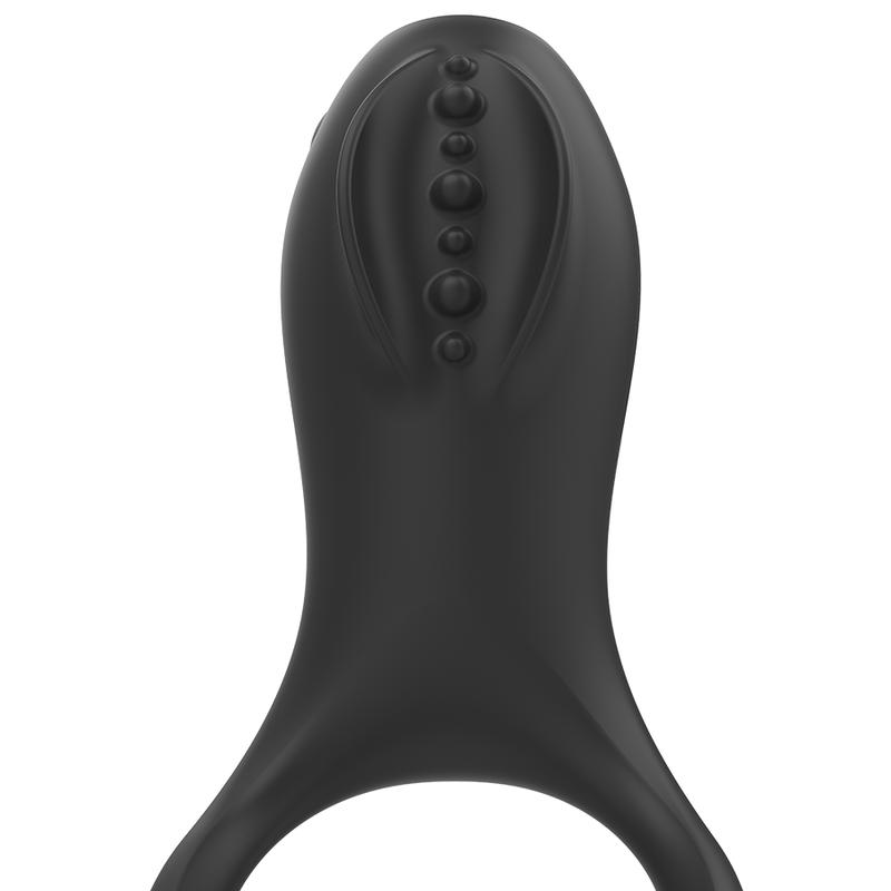 Conceived to fill and sublimate the pleasure of the couple. ... Brilly Glam - Alan Vibro Ring - Black photo-7