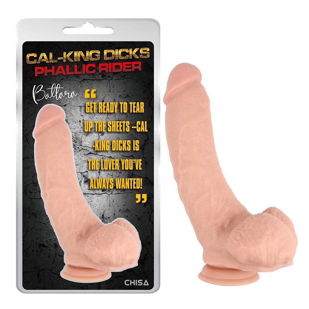 Looks and Feels Massive, Dual Density, Antibacterial, Better... Chisa - Phallic Rider Dildo - Flesh photo-3