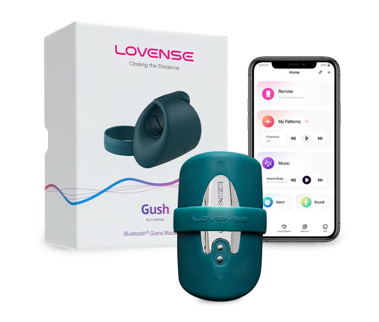 Flexible & handsfree glans massager.
Meet Gush, Lov... Lovense - Gush Glans Massager photo-18