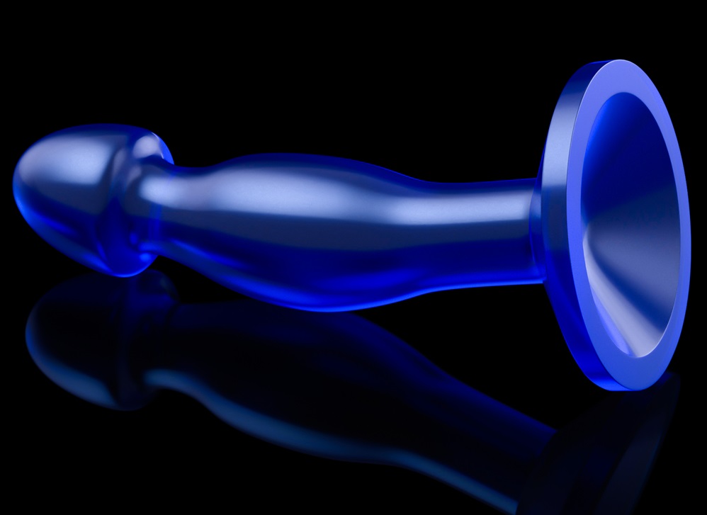 A sight for the most erotic of fantasies, lovetoy flawless c... Lovetoy - Flawless Prostate Plug 6.5'' - Blue photo-3