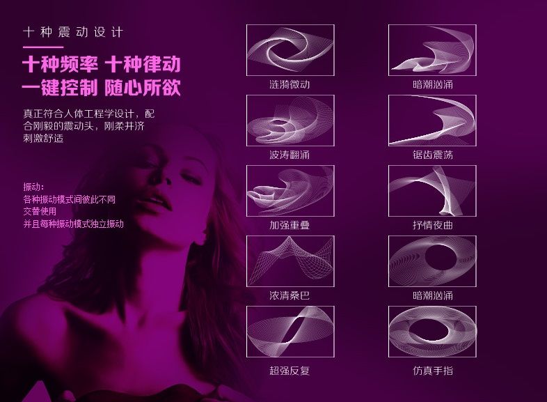 这款阴蒂震动器独特之处在于,它由性玩具测试者Venus O’Hara启发并得到了她的认可。
不断变化的双马达震动定会... Adrien Lastic - O Venus 高潮按摩器 照片-16
