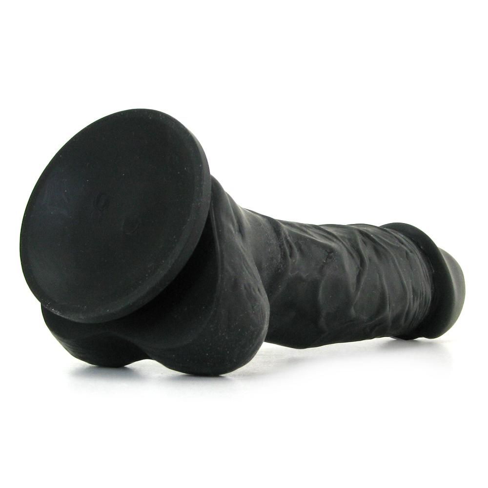 NS Novelties - Pleasures 5'' Dildo - Black photo-5