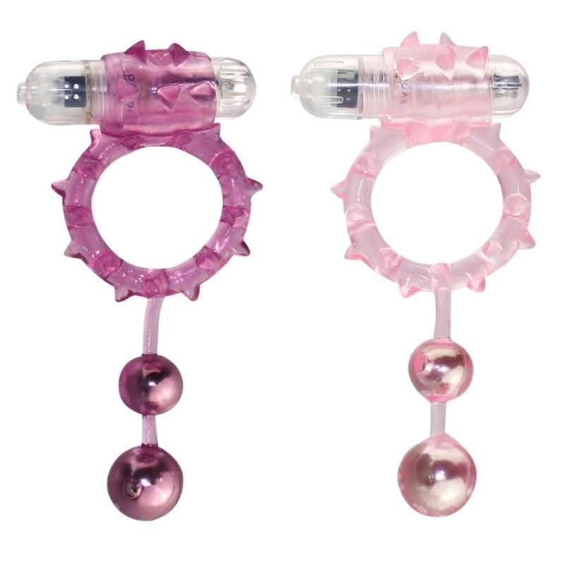 Ball Banger Cock Ring 2 balls Vibe
S... Aphrodisia - Ball Banger Cock Ring Vibe with 2 Balls - Pink photo-9