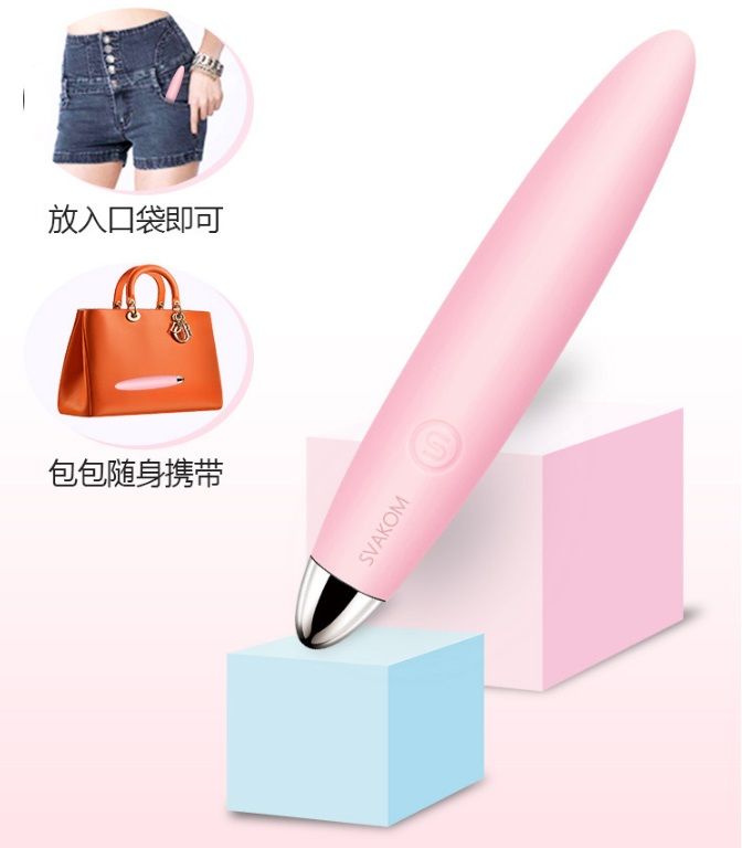 SVAKOM Daisy Powerful Mini-sized Clitoris Finger Vibrator is... SVAKOM - Daisy - Pale Pink photo-5