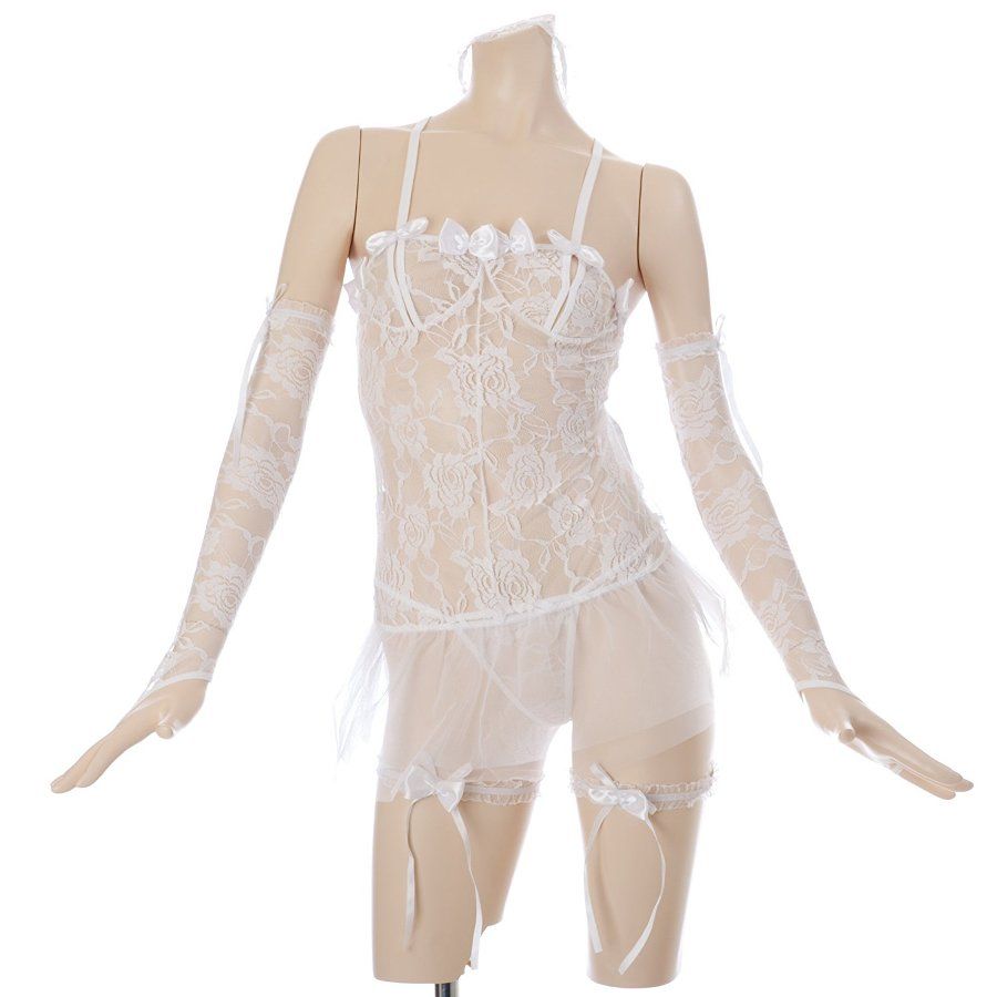 I want to be a bride!
It is a special set to taste such a wi... Costume Garden - GB-358 Secret Bride - White photo-5