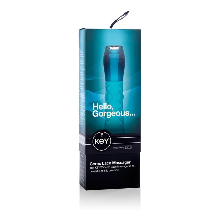 With 7 intense patterns for the ultimate in stimulation, Key... Key - Ceres Lace Vibe – Blue photo-10