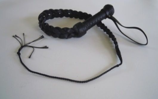 Zorbo - Heavy Saddle Leather Whip 2 photo