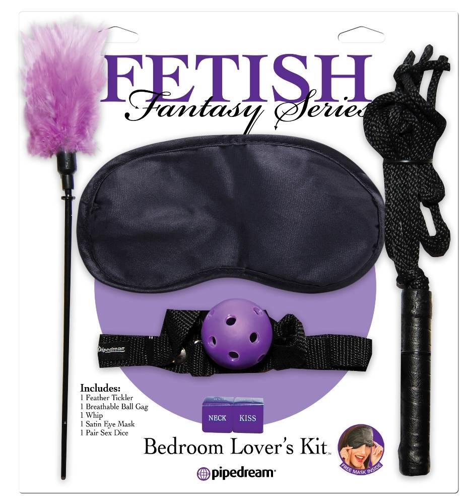 Perfect for Beginners! One of our best-selling bondage kits!... Fetish Fantasy - Bedroom Lovers Kit - Purple photo-6